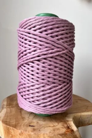 Violet, Fil de macramé 5mm en Grosse bobine de 1kg