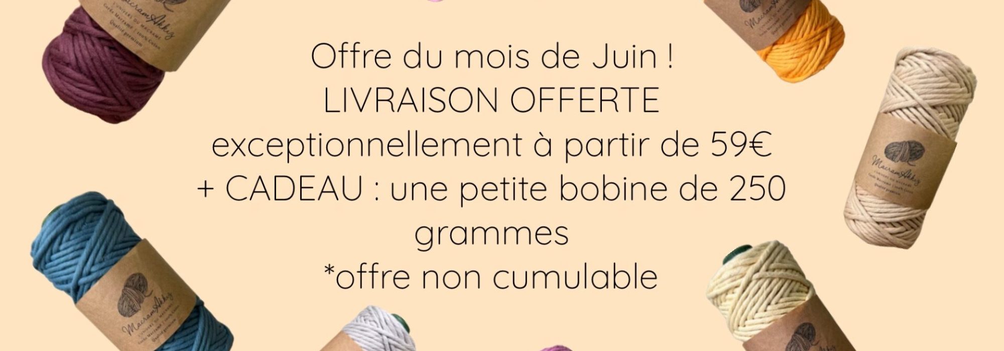 offre du mois de juin livraison offerte + cadeau